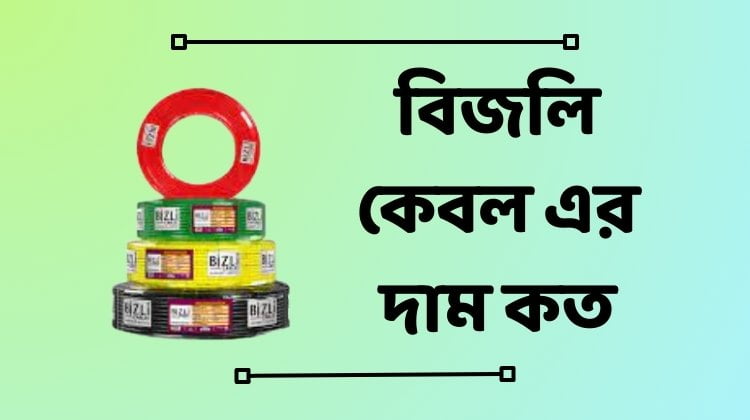 বিজলি কেবল দাম