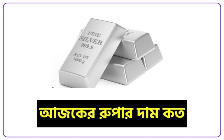 আজকের রুপার দাম কত