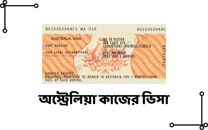 অস্ট্রেলিয়া কাজের ভিসা