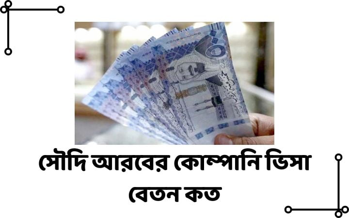 সৌদি আরবের কোম্পানি ভিসা বেতন কত