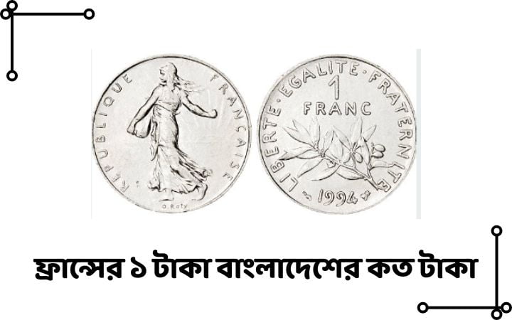 ফ্রান্সের ১ টাকা বাংলাদেশের কত টাকা