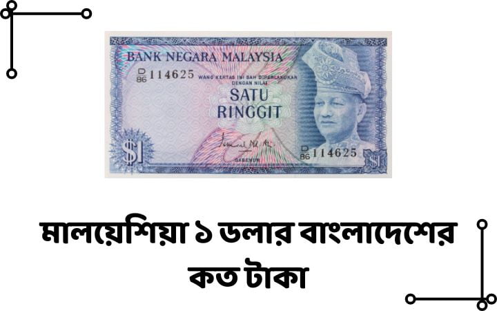 মালয়েশিয়া ১ ডলার বাংলাদেশের কত টাকা