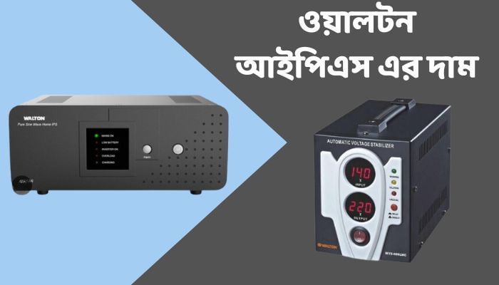 ওয়ালটন আইপিএস এর দাম
