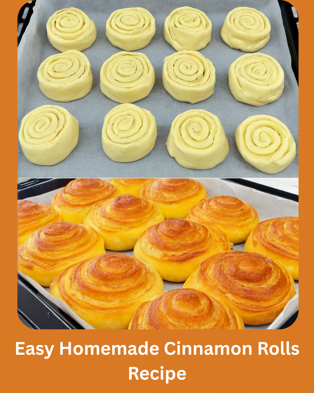 Easy Homemade Cinnamon Rolls Recipe