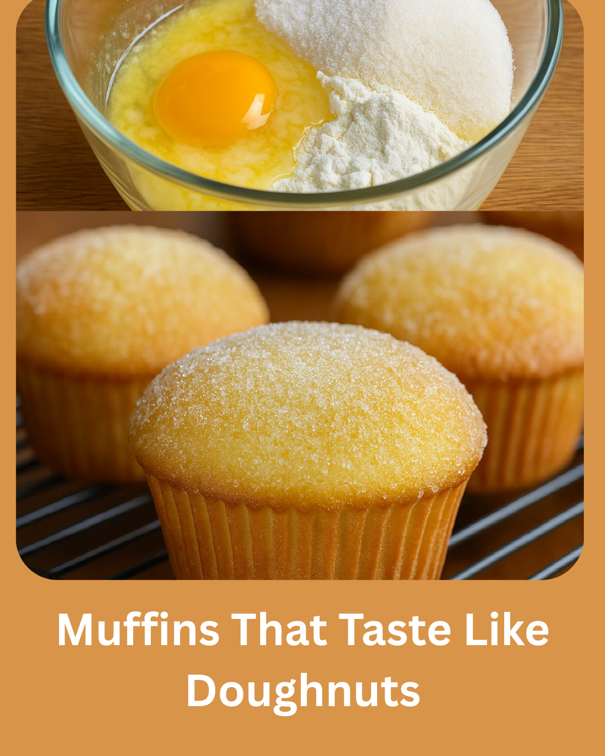 Muffins That Taste Like Doughnuts