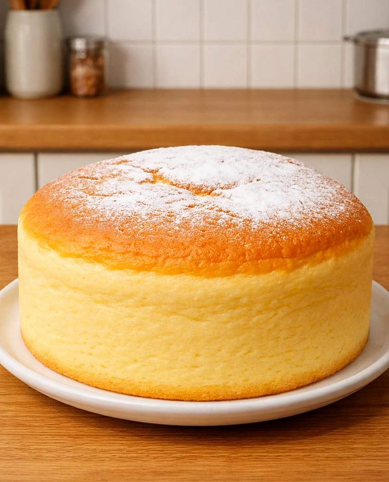 Fluffy Japanese Cheese Cake Recipe