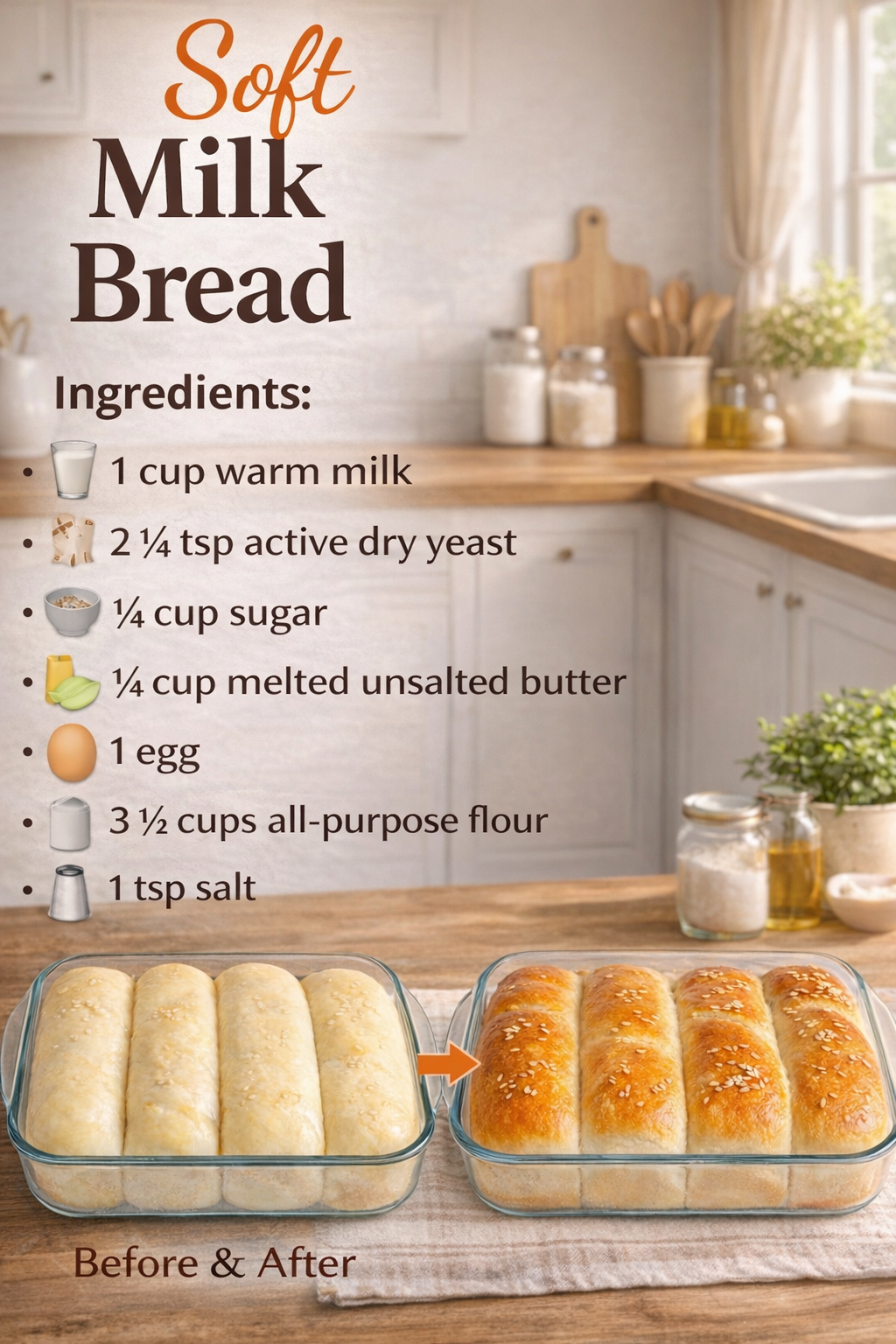 Soft Milk Bread Recipe: How to Make Ultra-Fluffy Homemade Rolls