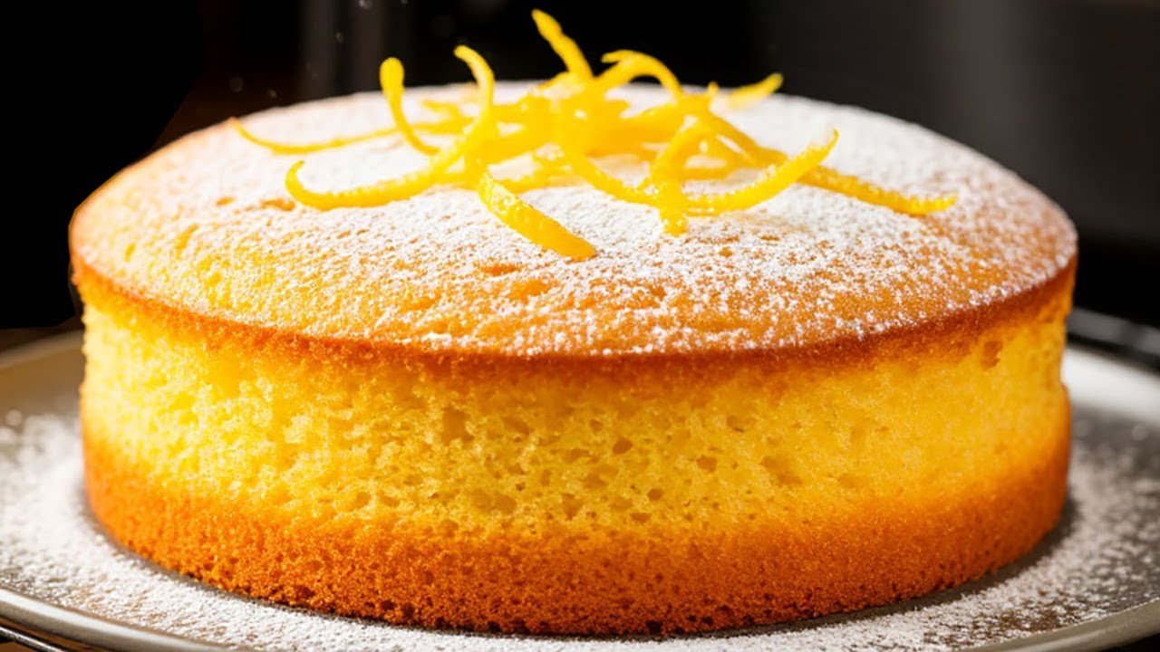 ✨ Lemon Cake in 5 Minutes! 🍋🍰