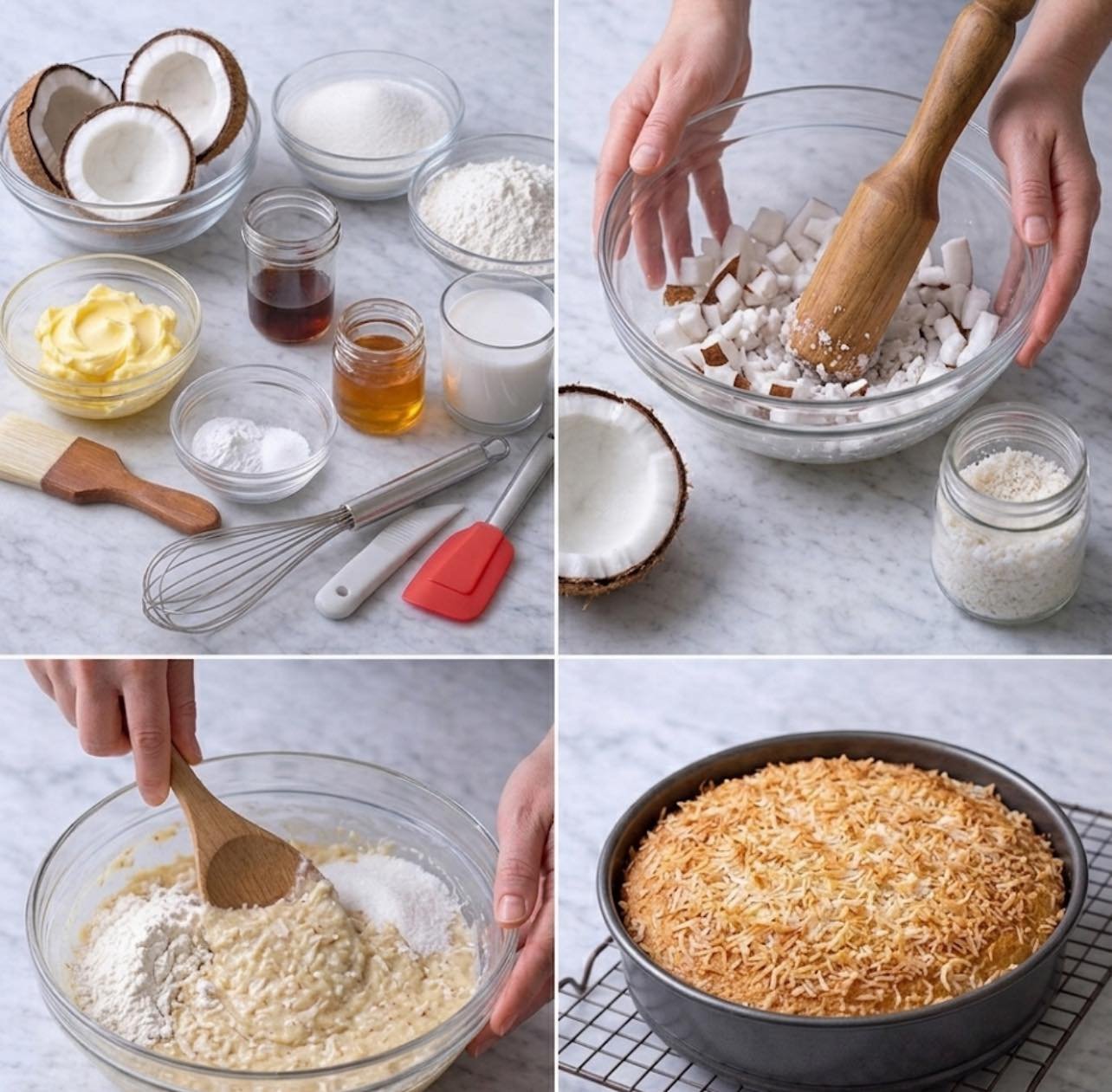 Easy Coconut Cake Recipe