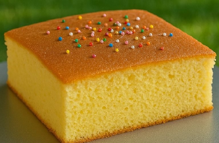 Super Soft Moist Butter Cake Recipe