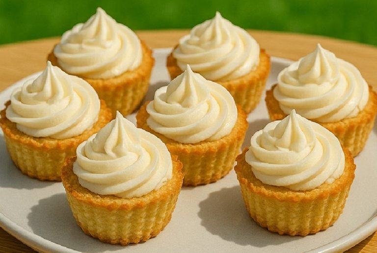 Creamy White Chocolate Custard Tartlets Recipe