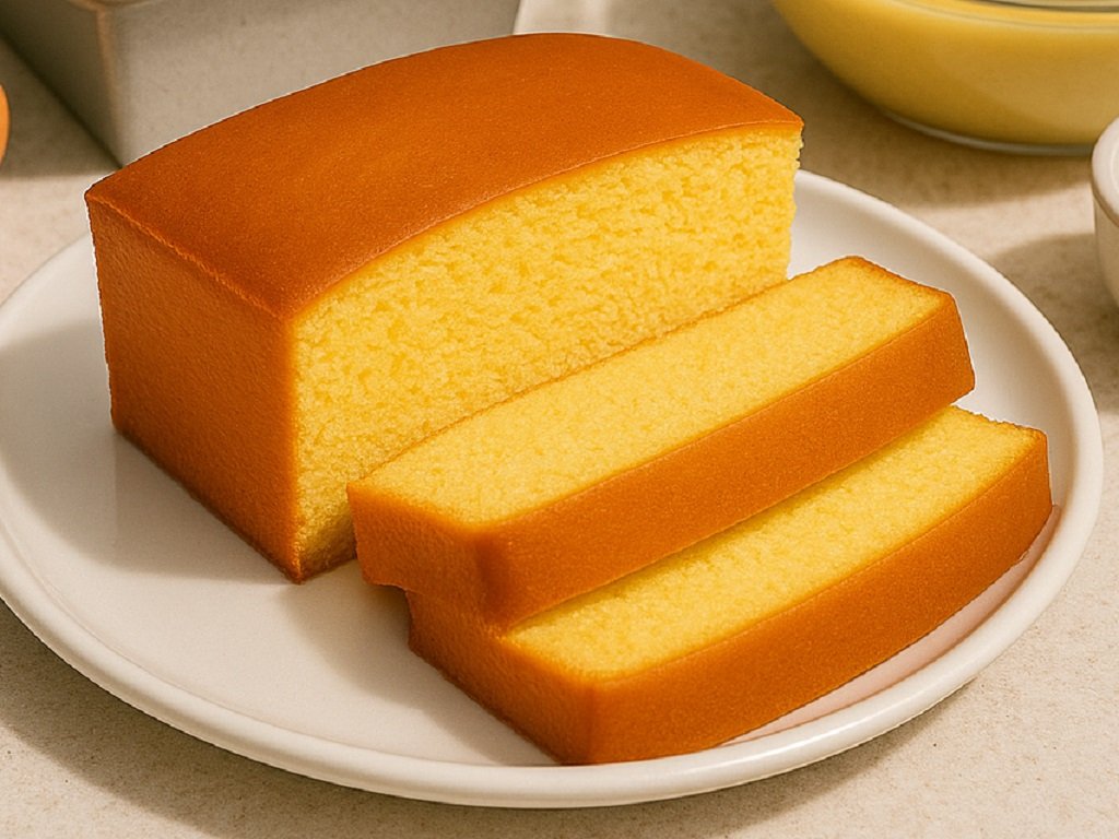 Fluffy And Light Castella Sponge Cake Recipe