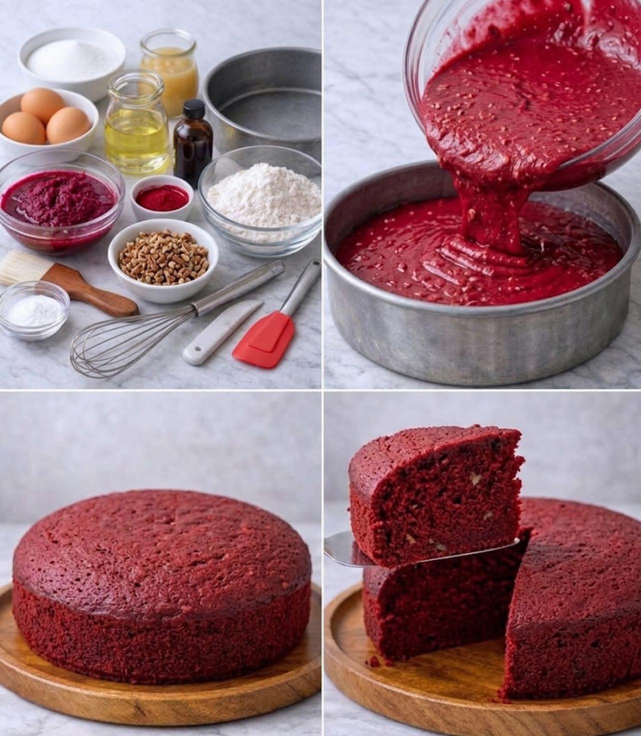 Red Velvet Cake (Soft, Moist & Bakery-Style)