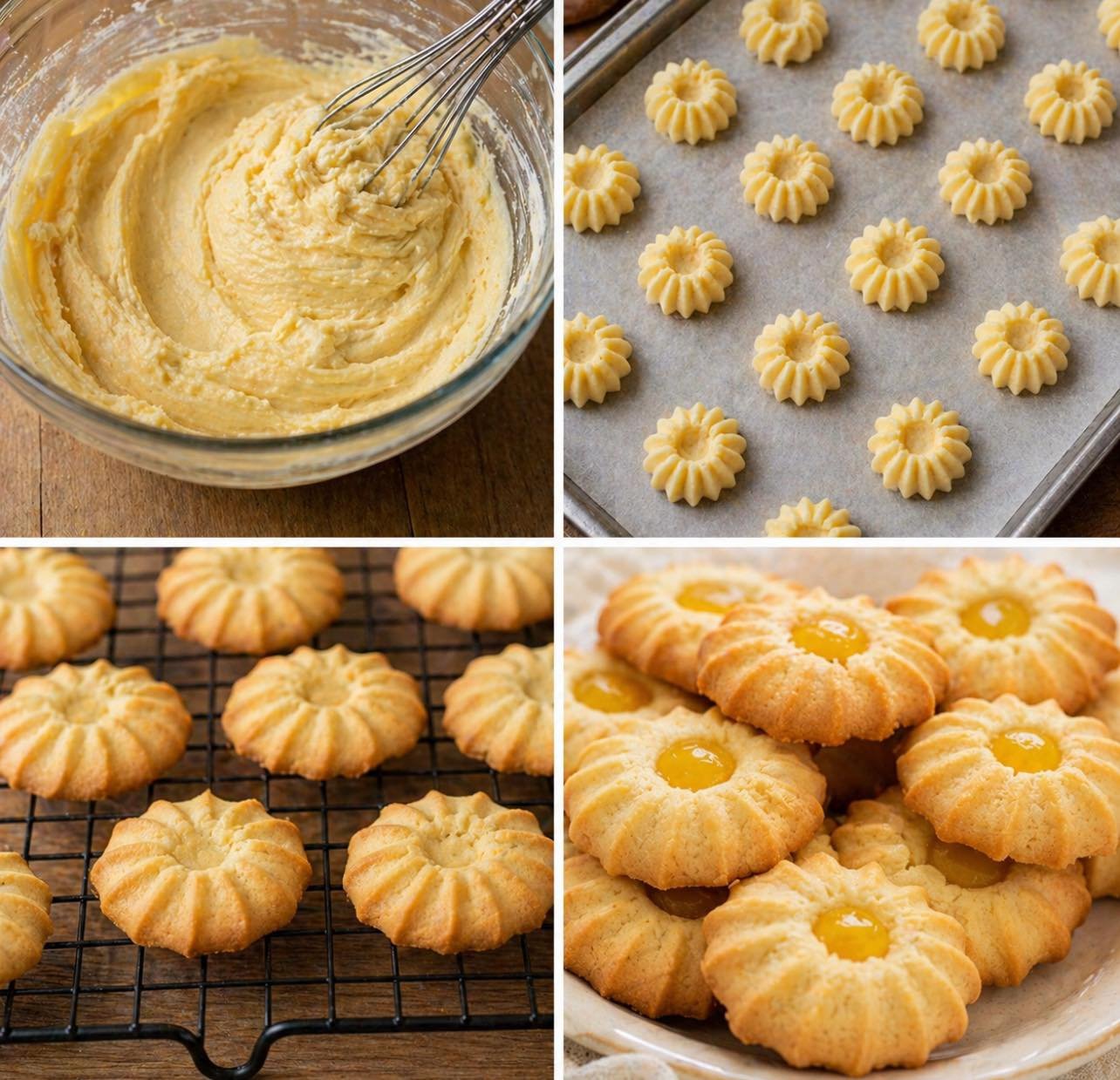 Custard Cookies (Soft, Buttery & Melt-in-the-Mouth)