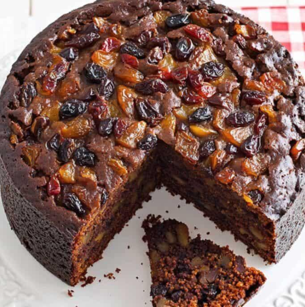 Dark Fruit Cake – 1 Layer