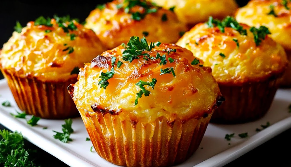 Easy Potato Muffins Recipe