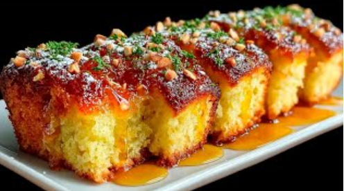 Italian Orange Walnut Cake – So Soft It Melts in Your Mouth!